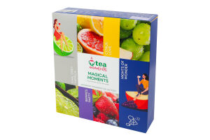 Tea Moment асорті набір чорного чаю Magical Moments 54,4 г ( 4смаки*8 пір., 32 пір.) NEW