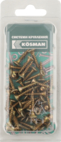 Шуруп універсальний 4*20мм 50шт блістер Косман