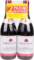 НабірВиноBaronLassalМуаллеЧервН/сол2шт*0,75л