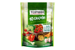 Приправа универсальная 10 овощей Торчин д/п 170г