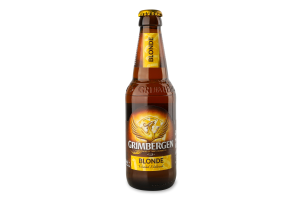 Пиво спеціальне 0.33л 6.7% світле пастеризоване Blonde Grimbergen пл
