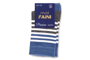 Носки мужские Moi Faini №113023 42-43 серый