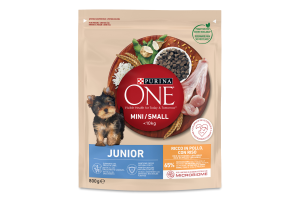 Корм сухий для цуценят дрібних порід з куркою Junior Purina One д/п 800г