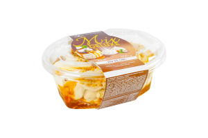 Морозиво 12% з карамельним соусом Kyiv ice cake Mix Deluxe п/у 600г