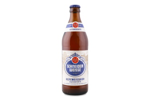 Пиво 0.5л 4.9% світле нефільтроване непастеризоване TAP1 Hefeweissbier Schneider Weisse пл