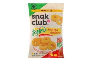 Цукерки Snak Club Tajin зі смаком манго жувальні