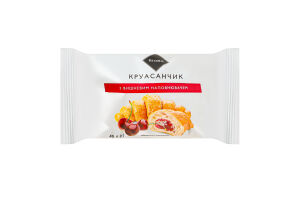 Круасанчик з вишневим наповнювачем RIOBA м/у 45г