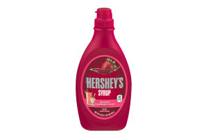 HERSHEY'S Strawberry Flavored Syrup, 22-Ounce Bottle