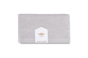 Рушник MBM My Home Хвиля сірий 30х50 BT-08S