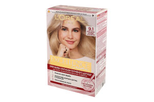Крем-фарба д/волосся Екселенс Крем 9.1 дуже світло-русявий попелястий Лореаль