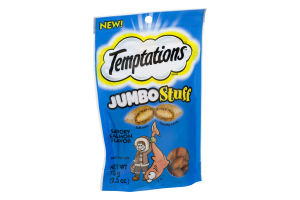 Temptations Jumbo Stuff Cat Treats Savory Salmon Flavor