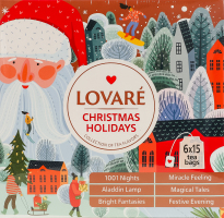 Колекція чаїв Christmas holidays Lovare к/у 6х15шт