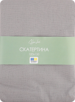 Скатертина Паста сіра напівпанама 120*150см Homeline
