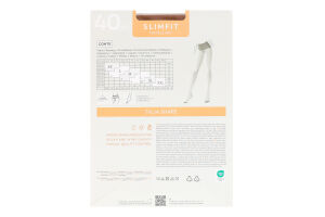Колготки жіночі Conte elegant Slimfit 40den 3 bronz