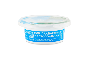 Сир плавлений Янтар з італійськими травами пастоподібний 60% 100г стакан Міськмолзавод №1