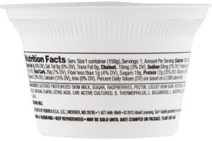 Ahold Greek Nonfat Yogurt Raspberry