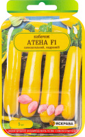 Насіння Кабачок Атена F1 інкрустоване 5шт Яскрава