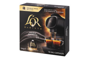 Кава натуральна смажена мелена в капсулах Double Ristretto XXL Barista L’OR к/у 104г
