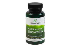 Добавка дієтична капсули Boswellia Full Spectrum Swanson 60шт