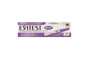 Тест для определения беременности струйный Perfect Evitest 1шт