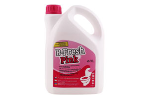 РІДИНА ДЛЯ БІОТУАЛЕТІВ B-FRESH PINK 2 Л