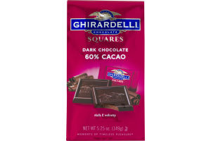 Ghirardelli Dark Chocolate Squares 60% Cacao