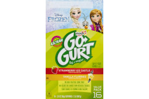 Yoplait Go-Gurt Lowfat Yogurt Variety Pack - 16 CT