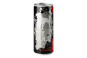 Напиток энергетический безалкогольный сильногазированный Silver Pit Bull ж/б 250мл