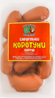 Сардельки вареные Коротышки Укрпромпостач-95 1с кг