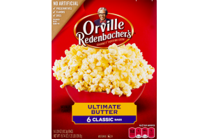 Orville Redenbacher's Gourmet Popping Corn Ultimate Butter - 6 CT