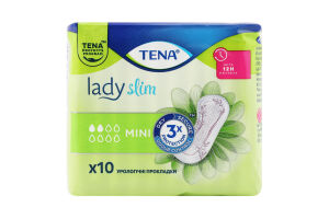 Прокладки урологічні Slim Mini Lady Tena 10шт