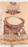 Крупа манная марки М Круп'яна Майстерня м/у 1кг