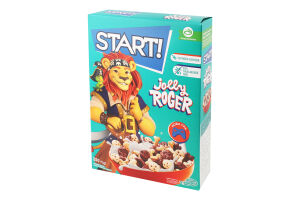 Сніданки сухі зернові Jolly roger Start! к/у 250г