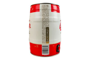 Пиво 5л 5% светлое Budweiser Budvar кег