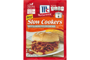 McCormick Slow Cookers Sweet & Smoky Pulled Chicken Seasoning Mix