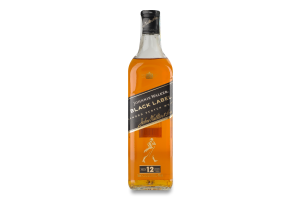 Виски 0.5л 40% 12YO Black label Johnnie Walker бут