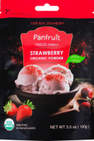 Клубника сублимированная пудра Panfruit д/п 100г