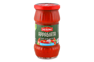 Соус для пасти Аррабіата Deroni с/б 310г