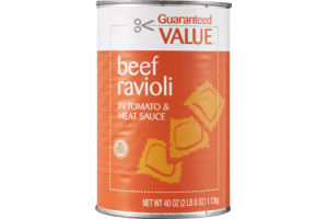 Guaranteed Value Ravioli Beef
