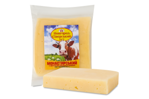 Сыр 50% твердый с ароматом топленого молока Монастырский Новгород-Сіверський кг