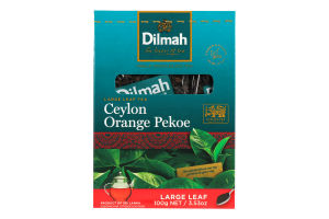 Чай крупнолистовий Dilmah 100г