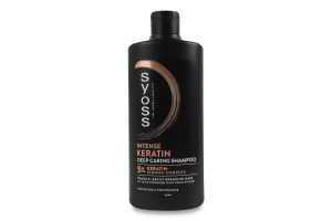 Шампунь для хрупких, ломких волос Intense keratin Syoss 440мл
