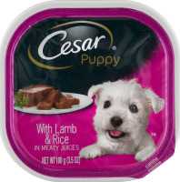 Cesar Puppy Canine Cuisine With Lamb & Rice