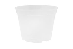 Горщик д/орхідей дренажний прозорий 13*9,7см 114076 Алеана