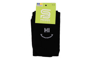 Шкарпетки підліт Premier socks Hi-Bye чорн р.23-25