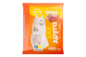 Корм сухий для котів Мікс Для Друга м/у 400г