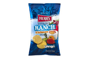 Herr's Creamy Ranch & Habanero Potato Chips