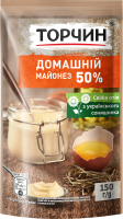 Майонез 50% Домашний Торчин д/п 150г