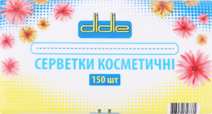 Серветки в кор. Didie 150 шт. косметичні м`яка уп