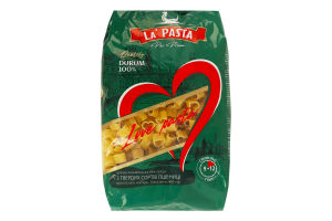 Вироби макаронні фігурні з твердих сортів пшениці група А клас екстра Серця La' Pasta Per Primi м/у 400г